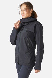 Мембранная женская куртка Rab Kangri Paclite Plus Jacket Wmns, Beluga, 12 (QWH-74-BEL-12)