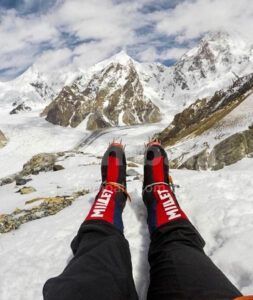 Ботинки мужские Millet Everest Summit GTX, Saphir/Rouge, 12 (MIG1260 7487_12)