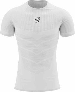 Футболка чоловіча Compressport On/Off SS Tshirt M, White, L (7630102561920)
