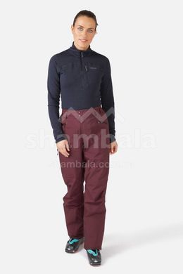 Штаны женские Rab Khroma Diffuse GTX Pants Wmns, Deep Heather, 14 (QWH-84-DEH-14)