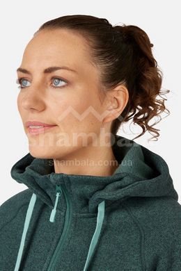Женская флисовая кофта Rab Serren Hoody Wmns, Deep Heather, 8 (QFF-90-DEH-08)
