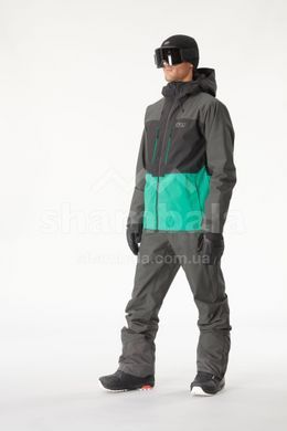 Гірськолижна чоловіча тепла мембранна куртка Picture Organic Object 2024, Spectra Green/Black, M (PO MVT462B-GB-M)