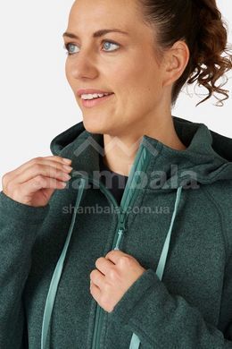 Женская флисовая кофта Rab Serren Hoody Wmns, Deep Heather, 8 (QFF-90-DEH-08)