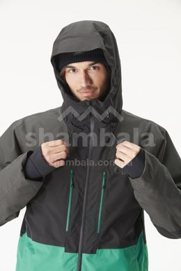 Гірськолижна чоловіча тепла мембранна куртка Picture Organic Object 2024, Spectra Green/Black, M (PO MVT462B-GB-M)