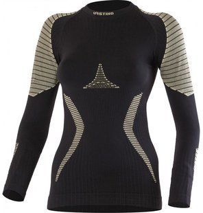 Термофутболка женская Lasting WERELA, Black/Gray, S/M (WERELA 9070 - S/M)