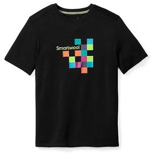 Футболка мужская Smartwool Merino 150 Logo Tee Black, р.M (SW 16059.001-M)