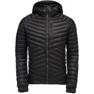 Треккинговый мужской легкий пуховик Black Diamond Approach Down Hoody, S - Black (BD 746000.0002-S)