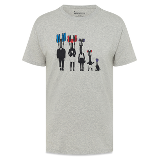 Футболка чоловіча Black Diamond M SS Cam Family Tee, S - Nickel Heather (BD 7300561015SML1)