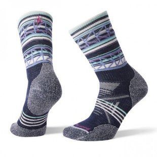 Шкарпетки жіночі Smartwool PhD Outdoor Medium Pattern Crew Deep Navy, р. M (SW 01147.092-M)