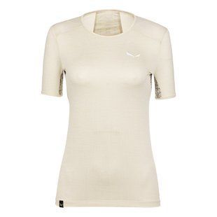 Жіноча футболка Salewa Puez GRAPHIC 2 DRY W S/S Tee, beige, 46/40 (274007266)