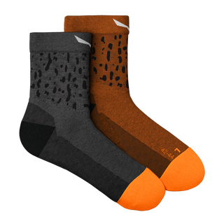 Носки мужские Salewa MTN TRN SAL AM M QRT Sock, gray, 42-44 (69028/0621 42-44)