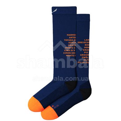 Носки мужские Salewa Ortles Dolomites AM M CR Sock, blue, 42-44 (69045/8621 42-44)