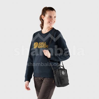 Сумка Fjallraven Kanken No.2 Black Sling, Black, (7323450719210)