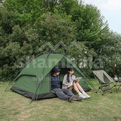 Палатка трехместная автоматичная Naturehike NH21ZP008, Dark Green (6976023922336)