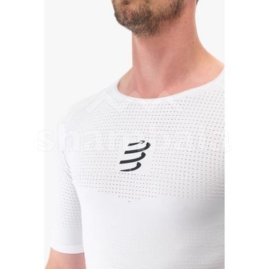 Футболка чоловіча Compressport On/Off SS Tshirt M, White, L (7630102561920)