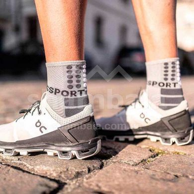 Носки Compressport Shock Absorb Socks, Grey Melange, T2 (XU00006B 101 0T2)