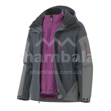 Жіноча куртка 3 в 1 з мембраною Marmot Tamarack Component Jacket, XS - Dark Steel/Gargoyle (MRT 45520.1130-XS)