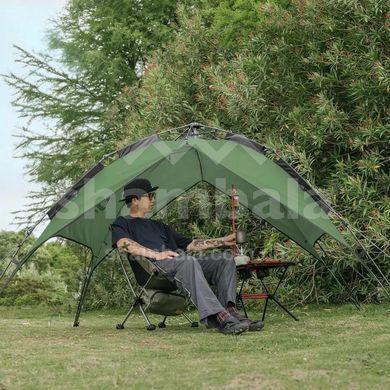 Палатка трехместная автоматичная Naturehike NH21ZP008, Dark Green (6976023922336)