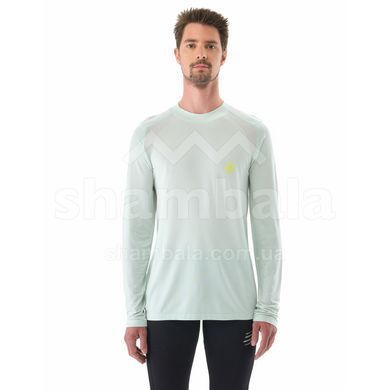 Чоловіча футболка c довгим рукавом Compressport Performance LS Tshirt M, Ice Flow, M (7630102584592)