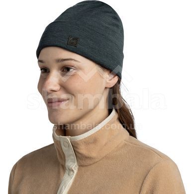 Шапка Buff Merino Heavyweight Beanie Solid, Forest (BU 111170.809.10.00)