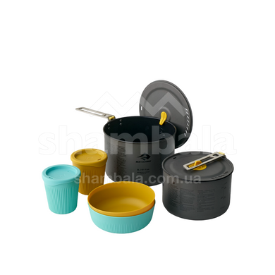Набор посуды Sea to Summit Frontier UL Two Pot Cook Set, 6 предметів, на 2 персоны (STS ACK027031-122103)