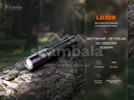 Ліхтар ручний Fenix LD30R (LD30R)