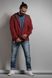 Трекінгова чоловіча куртка Soft Shell Tatonka Lajus M's Hooded Jacket, Auberdin/Lava Red, S (TAT 8431.098-S)
