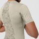 Жіноча футболка Salewa Puez GRAPHIC 2 DRY W S/S Tee, beige, 46/40 (274007266)