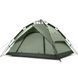 Палатка трехместная автоматичная Naturehike NH21ZP008, Dark Green (6976023922336)