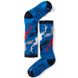 Шкарпетки дитячі Smartwool Wintersport Camo Bright Blue, р. L (SW 01323.378-L)