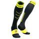 Компресійні гольфи Compressport Alpine Ski Full Socks, Black/Safe Yellow, T3 (7630102585513)