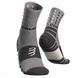 Носки Compressport Shock Absorb Socks, Grey Melange, T2 (XU00006B 101 0T2)