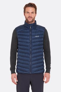 Жилет чоловічий Rab Cirrus Vest, Tempest Blue, XLG (QIP-29-TMB-XLG)