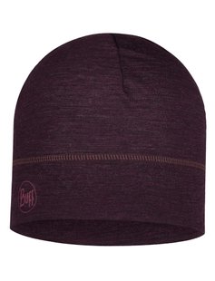 Шапка Buff Merino Wool 1 Layer Hat, Solid Deep Purple (BU 113013.603.10.00)