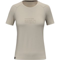 Женская футболка Salewa EAGLE POEM DRY T-SHIRT W, beige, 38/32 (XXS) (28913/7260 38/32)
