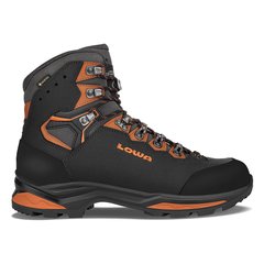 Ботинки трекинговые мужские LOWA Camino Evo GTX Black/Orange, 43.5 (4063606016529)