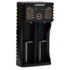 Зарядний пристрій для акумуляторів Liitokala Lii-202, Ni-Mh/Li-ion/Li-Fe/LiFePO4, USB, LED, Box (Lii-202)