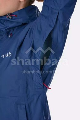 Мембранна куртка жіноча Rab Downpour Jkt wmns, NIGHTSHADE, 10 (821468820920)