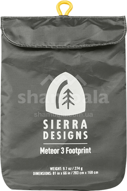 Футпринт для палатки Sierra Designs Footprint Meteor 3, Black (46155018)