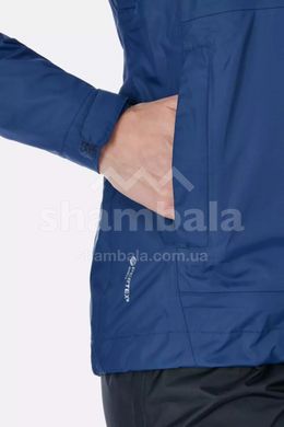 Мембранна куртка жіноча Rab Downpour Jkt wmns, NIGHTSHADE, 10 (821468820920)