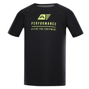 Футболка чоловіча Alpine Pro PANTHER, Black, S (MTSA828990 S)
