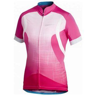 Джерсі жіноче Craft Elite Bike Jersey Woman, Pink/White, XS (1900662)