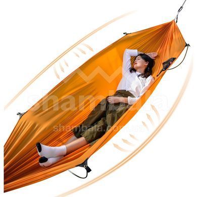 Гамак одноместный с дугами Naturehike Anti-Rollover NH22DC008, Orange (6927595700747)
