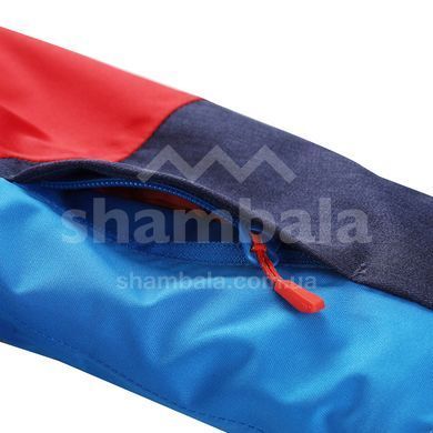 Горнолыжная детская теплая мембранная куртка Alpine Pro MELEFO, Red/Blue, 104-110 (KJCY265442 104-110)