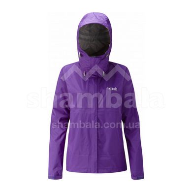 Мембранная куртка женская Rab Downpour Jkt wmns, NIGHTSHADE, 10 (821468820920)