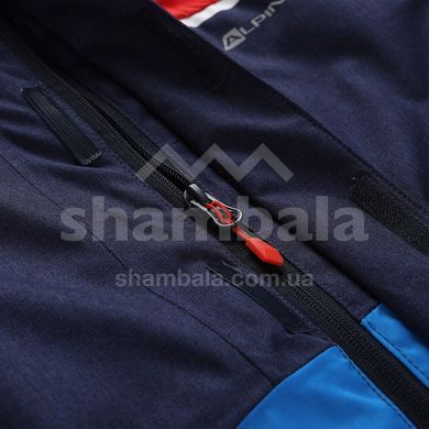 Горнолыжная детская теплая мембранная куртка Alpine Pro MELEFO, Red/Blue, 104-110 (KJCY265442 104-110)