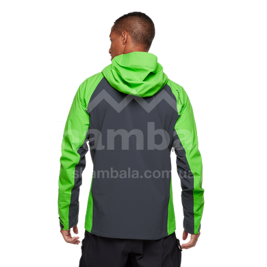 Мужская куртка Soft Shell Black Diamond Dawn Patrol Hybrid Shell, L - Vibrant Green (BD 7450043048LRG1)