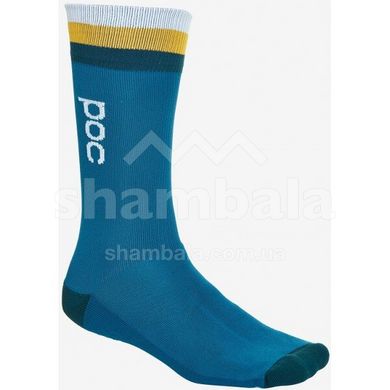 Носки велосипедные POC Essential Mid Length Sock, Antimony Multi Blue, S (PC 651338239SML1)