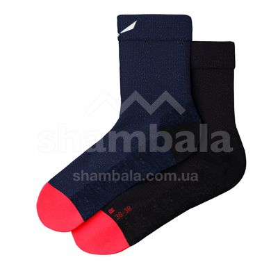 Шкарпетки жіночі Salewa Wildfire AM/HEMP W QRT Sock, Blue, 36-38 (690213961)