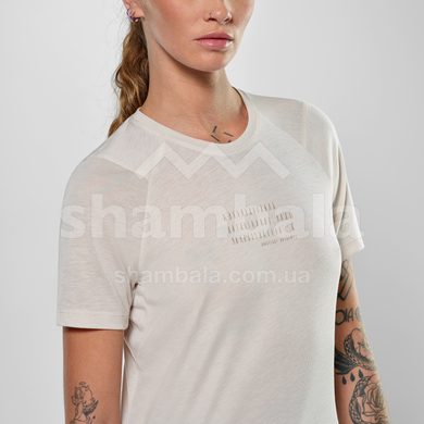 Женская футболка Salewa EAGLE POEM DRY T-SHIRT W, beige, 38/32 (XXS) (28913/7260 38/32)